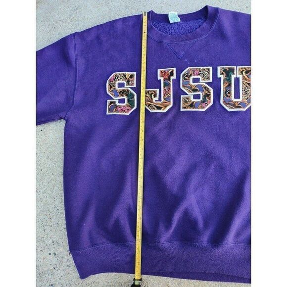 Vintage San Jose State University SJSU college crewneck - Picture 7 of 7
